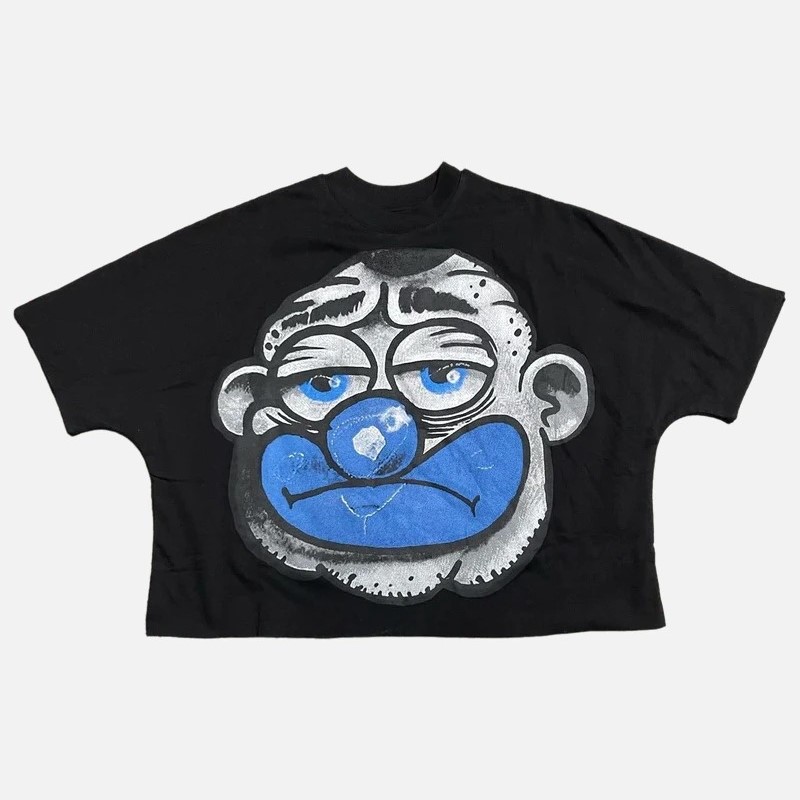 Billionaire-Studios-Bloo-Frown-T Billionaire Studios Bloo Frown Tee Black