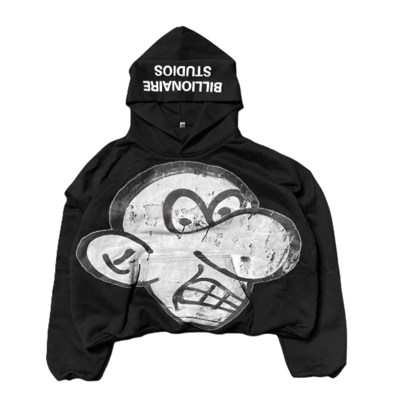 Billionaire-Studios-Wimpy-Kid-Ho Billionaire Studios Wimpy Kid Hoodie Black - Image 1